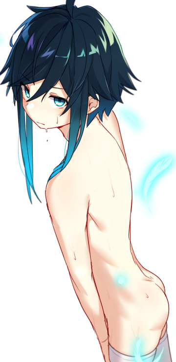 s-stop staring, baka