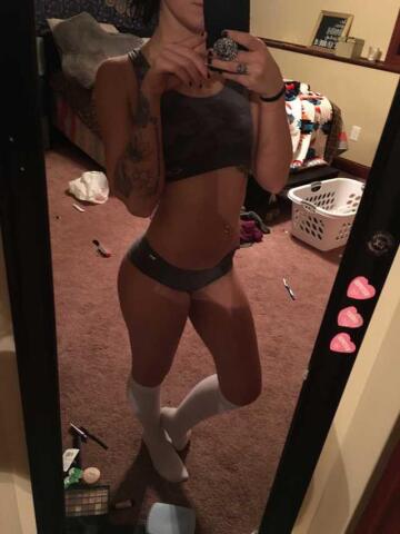 messy room but clean socks and tight body [redittor submission]