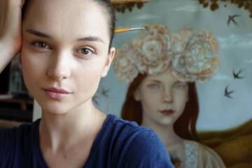 yevgeniya diordiychuk 37 year old ukrainian artist