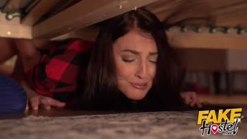stuck under bed