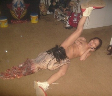 being eaten out alive