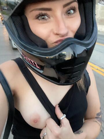 motorcycles and tits!