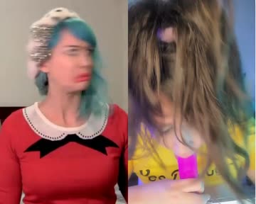 full time youtuber to full time cock dumb bimbo..