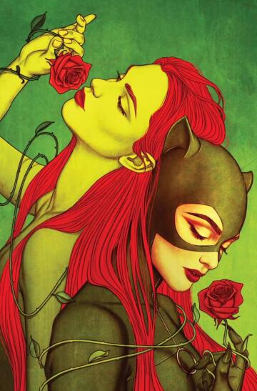 catwoman and poison ivy by jenny frison