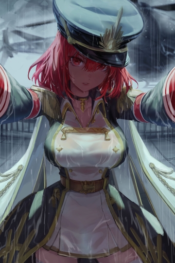 caught in the rain [original]