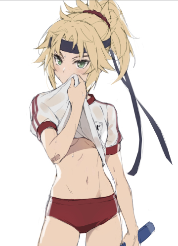 mordred getting a good workout