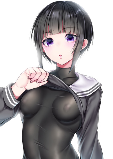 chiyo under her uniform (buta tamako) [idolmaster]