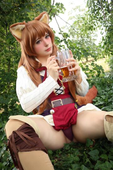 do you want to have a drink with raphtalia? (by lysande)