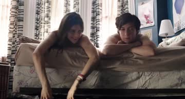 sadly, jiggle is all alexandra daddario gives us in this clip.