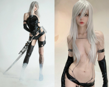 a2 cosplay [nier: automata] by vinnegal