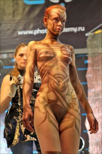 nice work on with the body paint