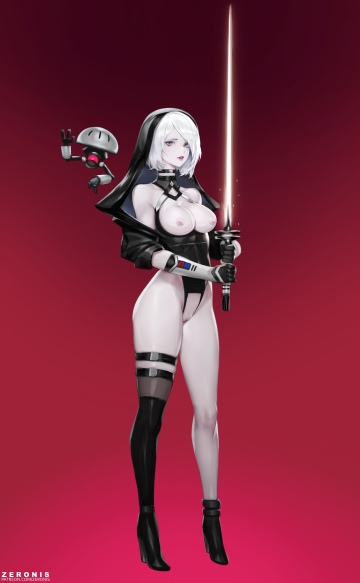 2b sith (zeronis)[nier automata, star wars]
