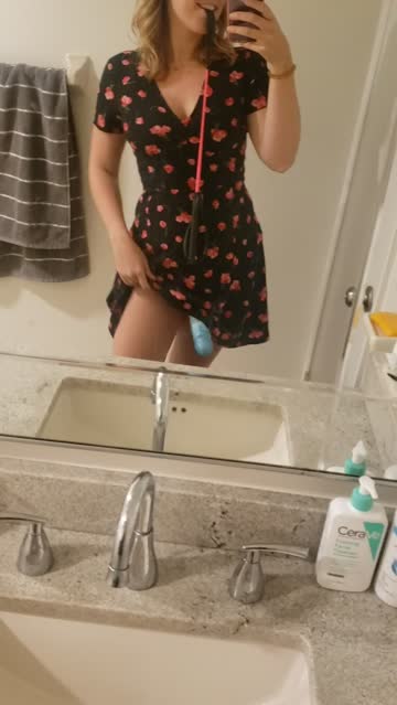 playing around while my slut gets ready ;)