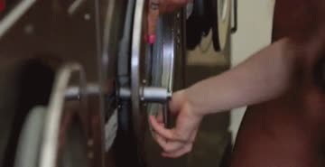 fun at the laundromat.