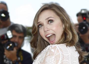 omg! is that banana in your pants or are you excited to see me - elizabeth olsen