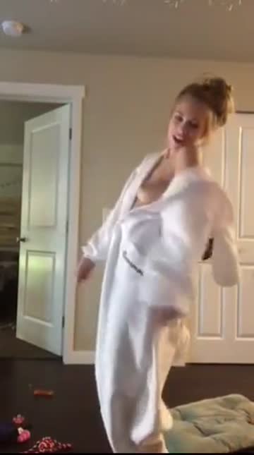 dancing in a onesie (x-post /r/hotchickswithtattoos)