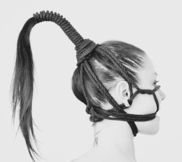 mistress sometimes got carried away when she braided her slavegirl's hair.