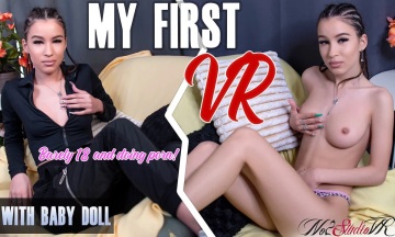 my first vr with baby doll | no2studiovr