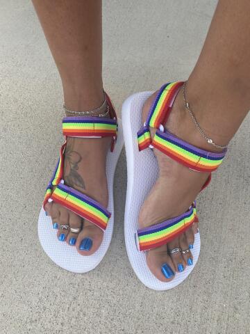 new shoes 🌈