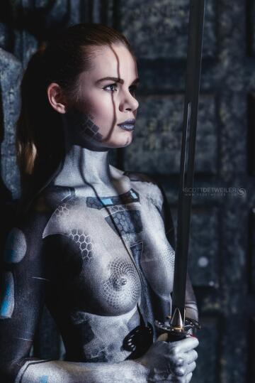 here is a kind of assassin bodypaint i did a few years ago. still learning a ton and have quite a ways to go, but the journey has been great so far.