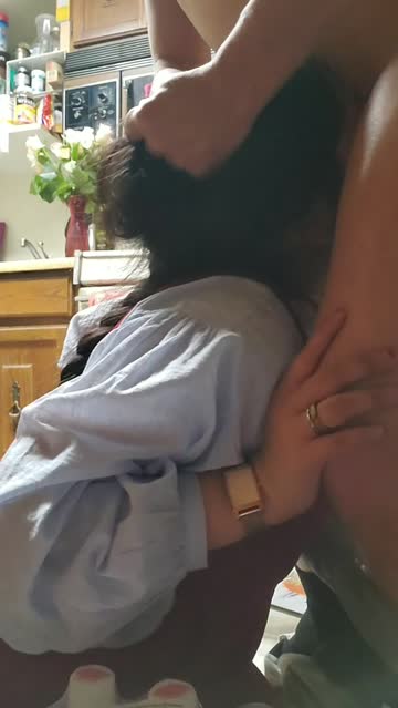 all the way down in one swift thrust!