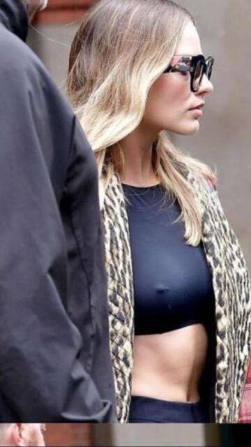 margot robbie out and about