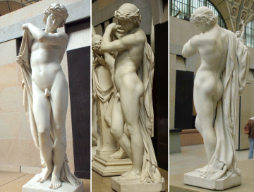 narcissus (1867) by paul dubois