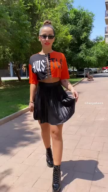 up skirt in public
