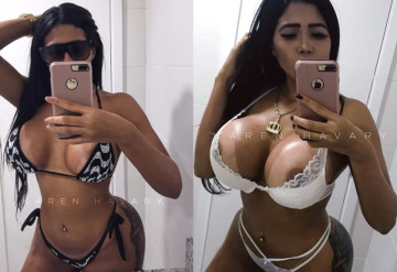 fake tits latina goes bigger