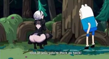 she do be thick though