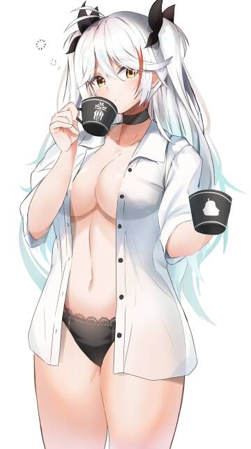 prinz has manners to offer coffee the morning after.