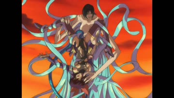 ai and lesbian tentacle demon scene from mahou shoujo ai [upscaled and interpolated]