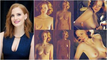 jessica chastain goes to collage