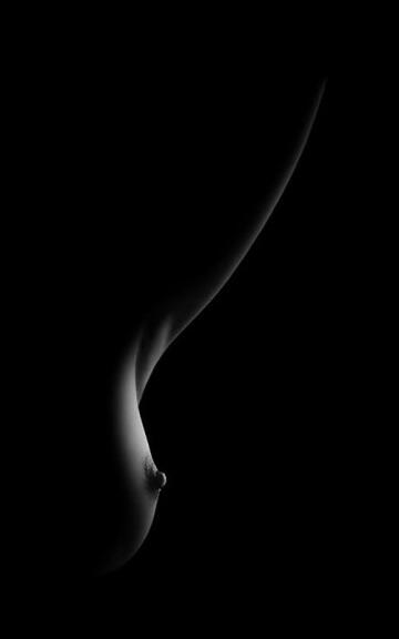 nipple in the dark...