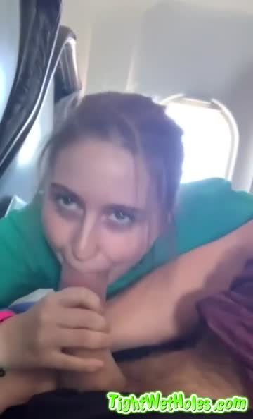 blowjob in a plane