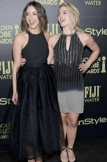 chloe bennet and emily bett rickards