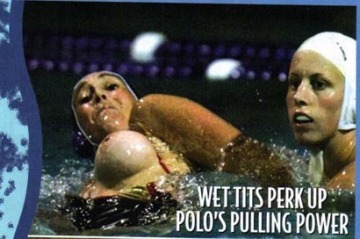 the best water polo boob i've ever seen