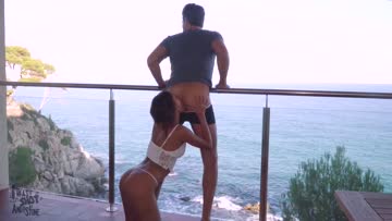 lucky guy enjoy the great view