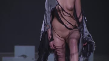 wet and naked on runway