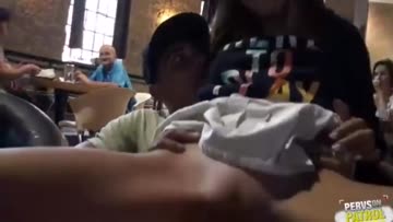 real sex in coffee shop