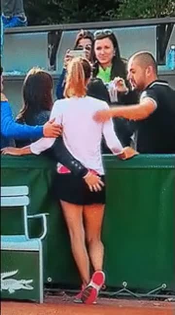 tennis grope