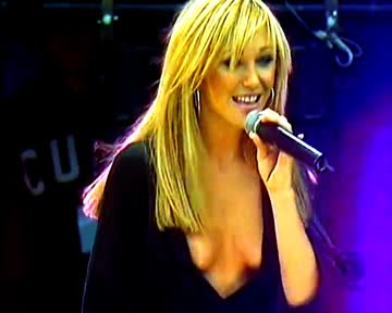 atomic kitten - jenny frost's tit comes out nip slip