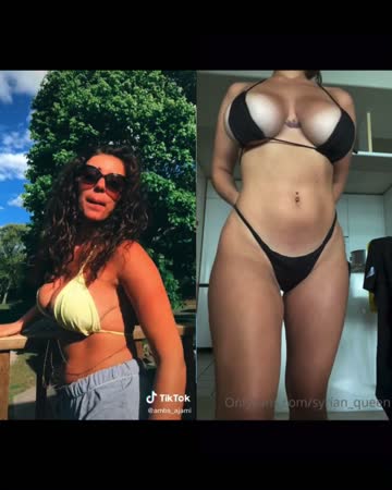 big, jiggly tits on tiktok vs reddit