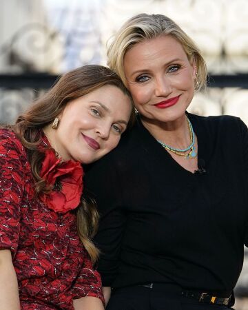 drew barrymore, 46 and cameron diaz, 49
