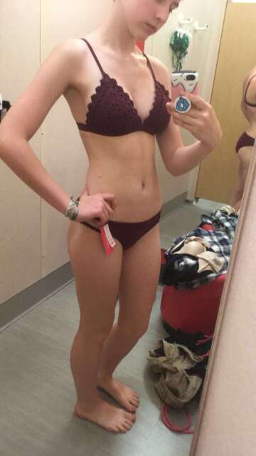 trying out this new bikini. how does it look? ;) (f19) (oc)