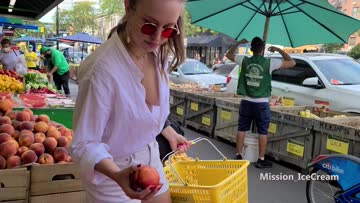 just picking out some fruit