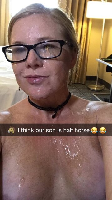 look what your son did!