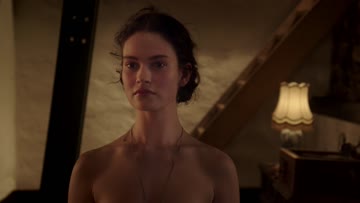 lily james in the exception - open matte - hd version