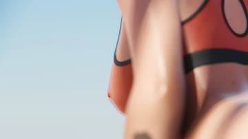 ashe riding (wackation) [overwatch]