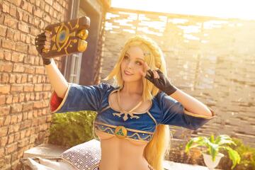 zelda cosplay by helly valentine